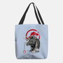 Triceratops Sumi-E-none basic tote bag-DrMonekers