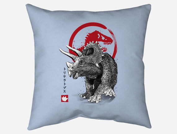 Triceratops Sumi-E