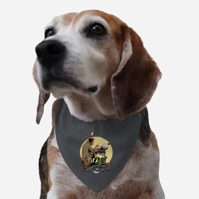 Hellboy's Report-dog adjustable pet collar-MoisEscudero