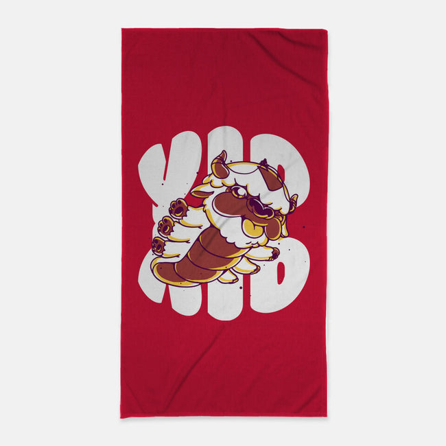 Flying Bison-none beach towel-estudiofitas