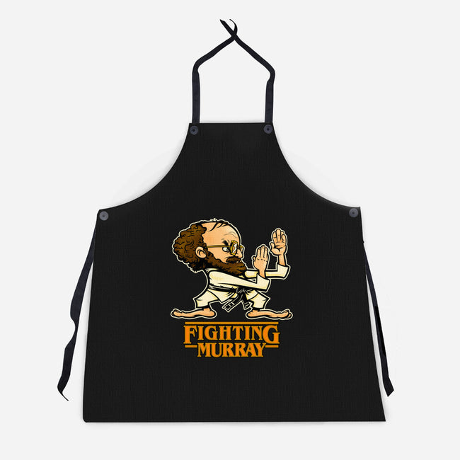 Fighting Murray-unisex kitchen apron-Poopsmoothie