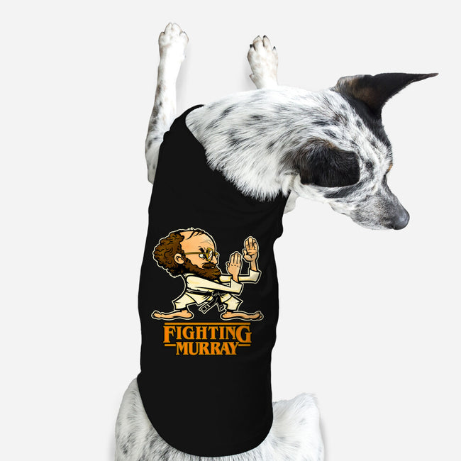 Fighting Murray-dog basic pet tank-Poopsmoothie