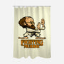 Fighting Murray-none polyester shower curtain-Poopsmoothie