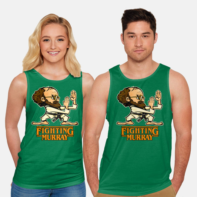 Fighting Murray-unisex basic tank-Poopsmoothie