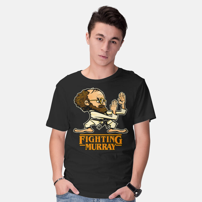 Fighting Murray-mens basic tee-Poopsmoothie