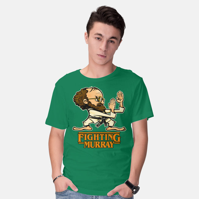 Fighting Murray-mens basic tee-Poopsmoothie
