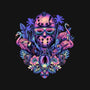 Tropical Camper-womens v-neck tee-glitchygorilla