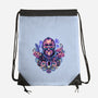 Tropical Camper-none drawstring bag-glitchygorilla
