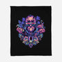 Tropical Camper-none fleece blanket-glitchygorilla
