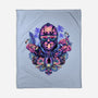 Tropical Camper-none fleece blanket-glitchygorilla