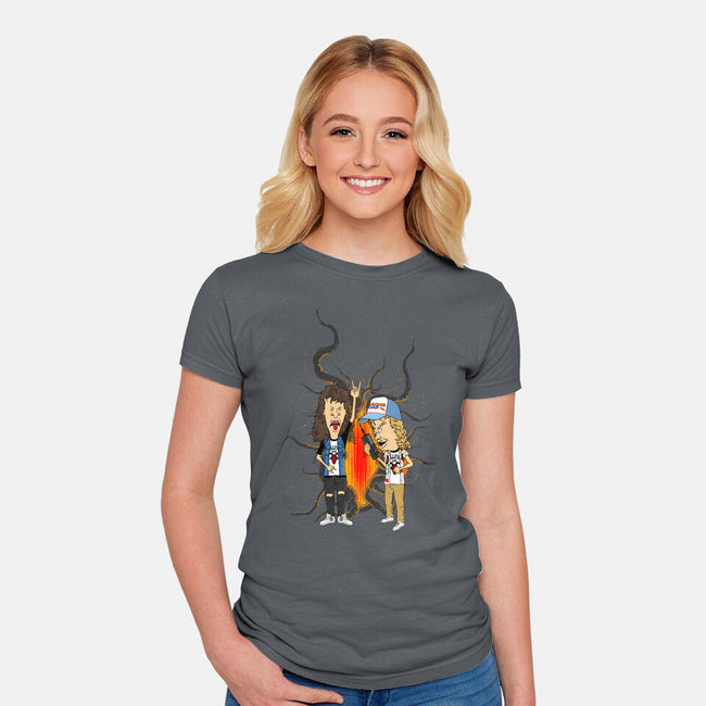 The Portal-womens fitted tee-OPIPPI