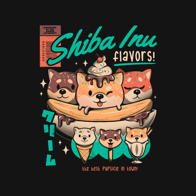 Shiba Inu Flavors-womens v-neck tee-eduely