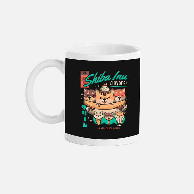 Shiba Inu Flavors-none glossy mug-eduely