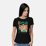Shiba Inu Flavors-womens basic tee-eduely