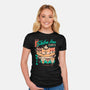 Shiba Inu Flavors-womens fitted tee-eduely