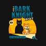 The Bark Knight-none polyester shower curtain-eduely