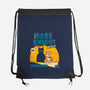 The Bark Knight-none drawstring bag-eduely