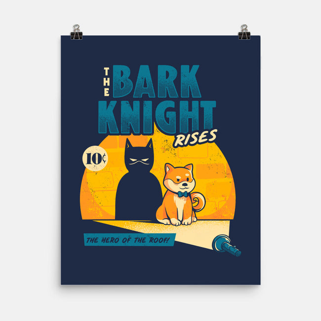 The Bark Knight-none matte poster-eduely