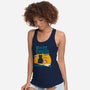 The Bark Knight-womens racerback tank-eduely