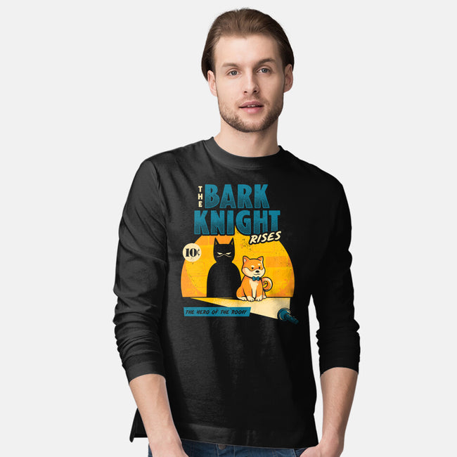 The Bark Knight-mens long sleeved tee-eduely