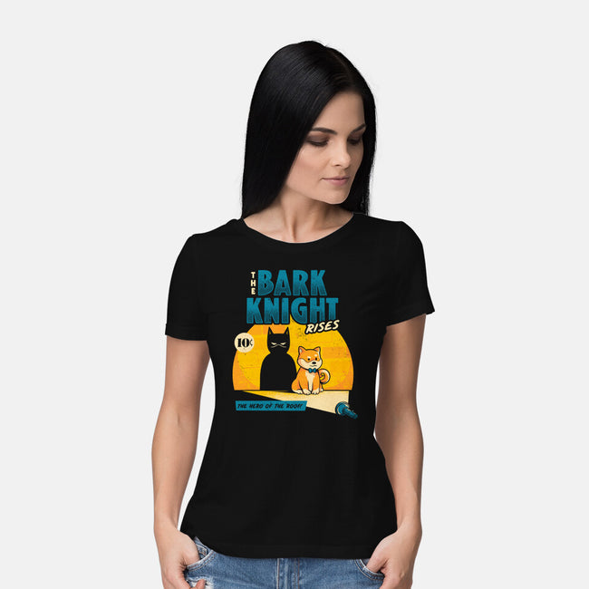 The Bark Knight-womens basic tee-eduely