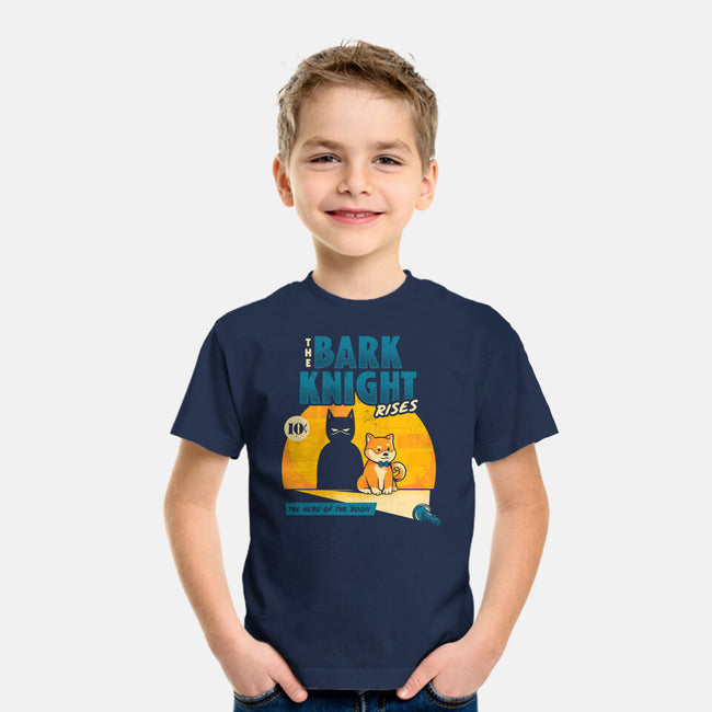 The Bark Knight-youth basic tee-eduely