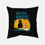 The Bark Knight-none removable cover w insert throw pillow-eduely