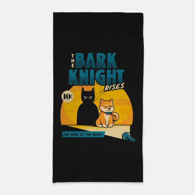 The Bark Knight-none beach towel-eduely