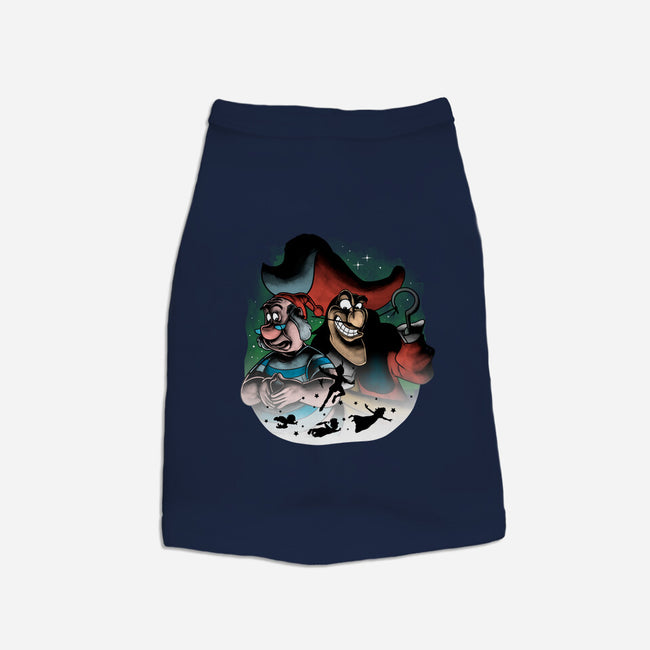 Pirate Villain-dog basic pet tank-trheewood