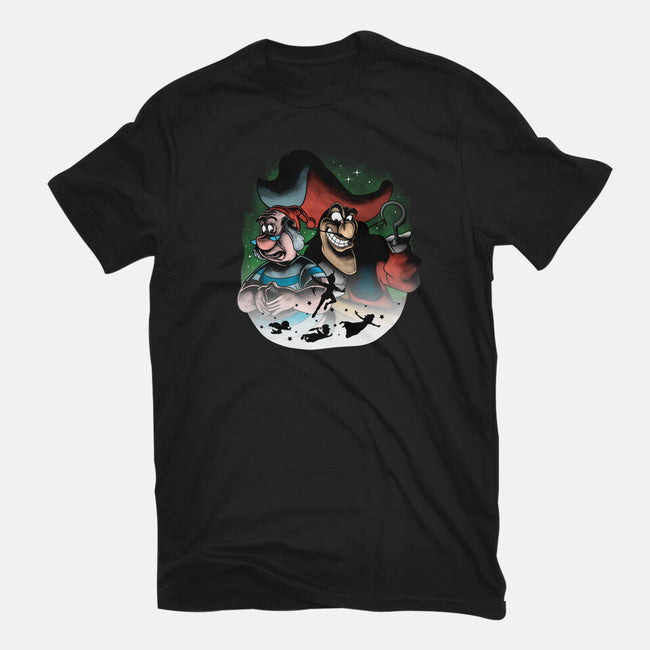 Pirate Villain-youth basic tee-trheewood