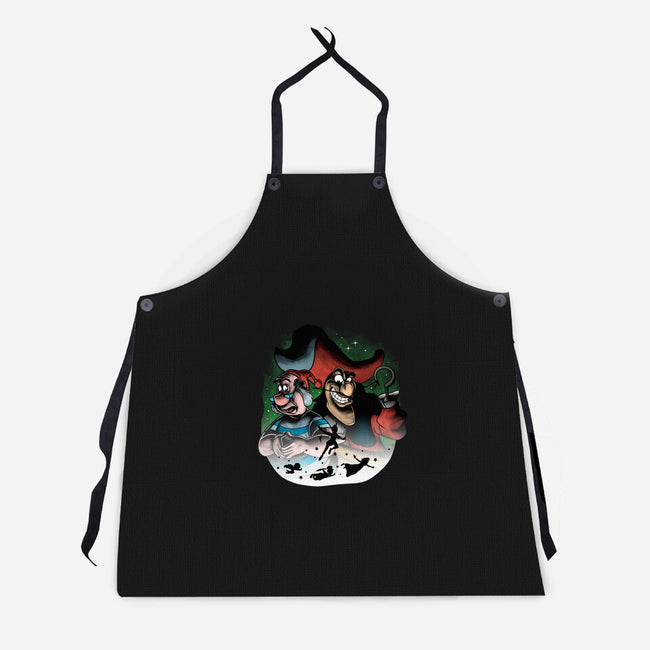 Pirate Villain-unisex kitchen apron-trheewood