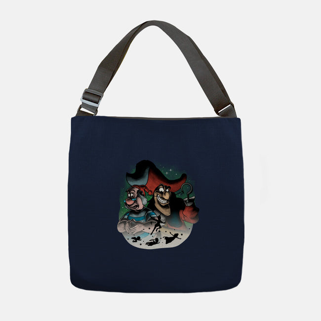 Pirate Villain-none adjustable tote bag-trheewood