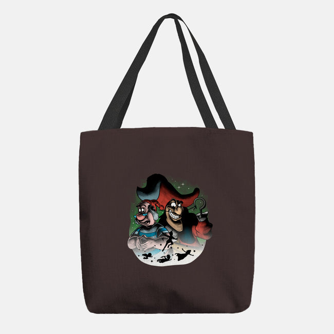 Pirate Villain-none basic tote bag-trheewood