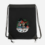 Pirate Villain-none drawstring bag-trheewood