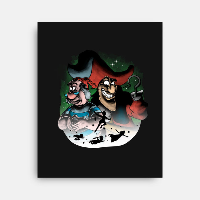 Pirate Villain-none stretched canvas-trheewood