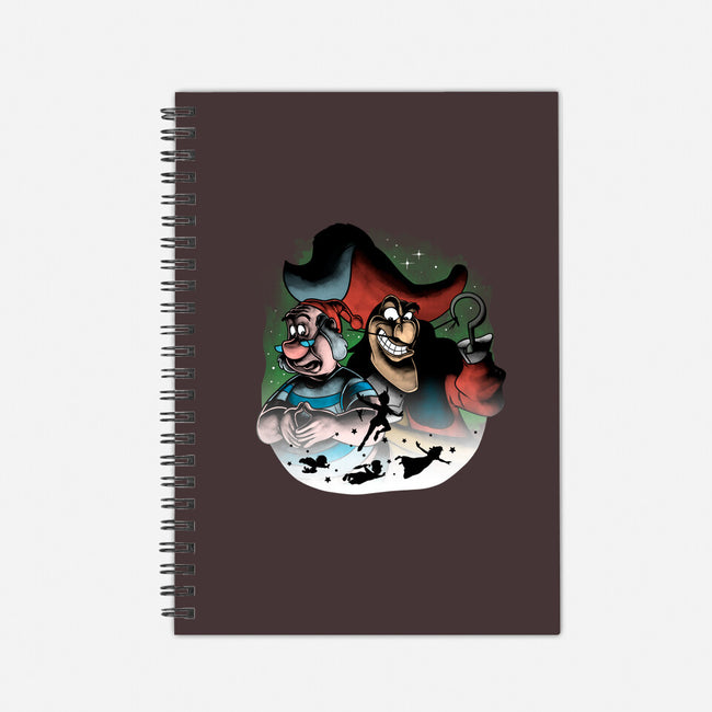 Pirate Villain-none dot grid notebook-trheewood