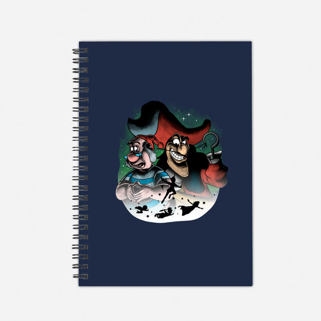 Pirate Villain-none dot grid notebook-trheewood
