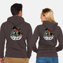 Pirate Villain-unisex zip-up sweatshirt-trheewood