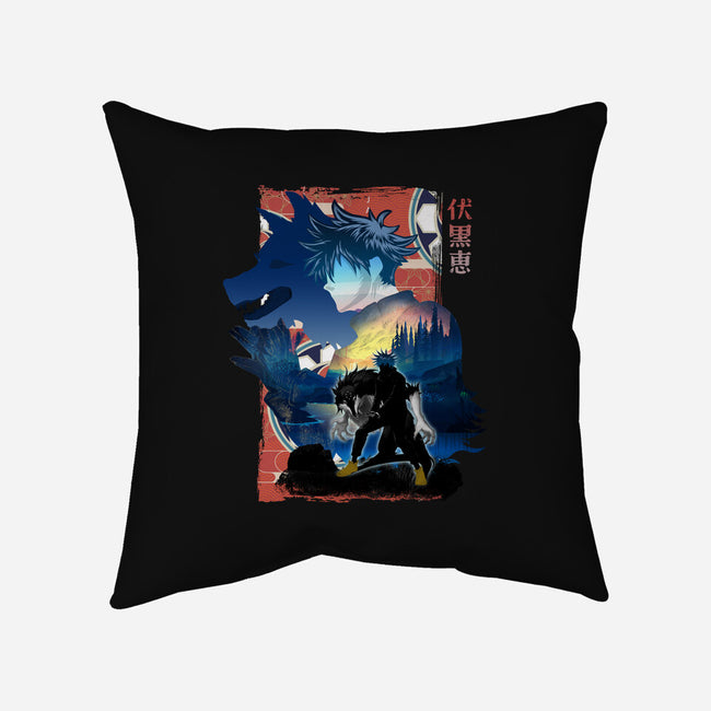 Fushiguro Megumi-none removable cover w insert throw pillow-sacca