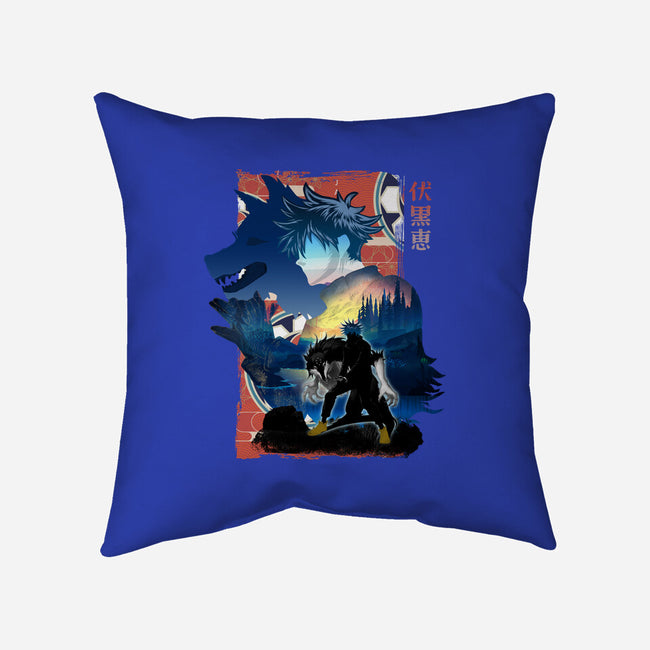 Fushiguro Megumi-none removable cover w insert throw pillow-sacca