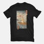 Neko Boat In Edo-mens basic tee-vp021