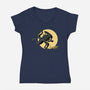 Xenomorph Adventures-womens v-neck tee-jasesa