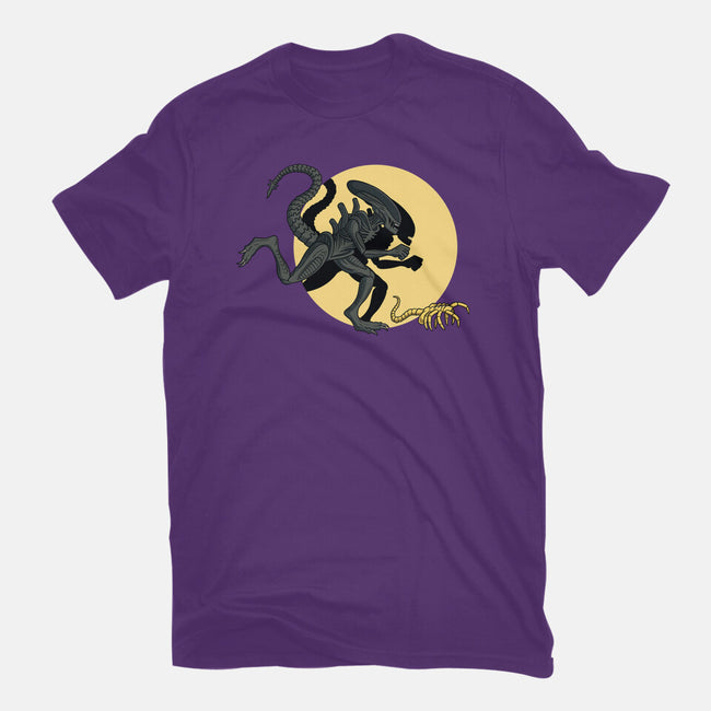 Xenomorph Adventures-womens fitted tee-jasesa