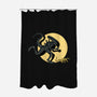 Xenomorph Adventures-none polyester shower curtain-jasesa