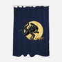 Xenomorph Adventures-none polyester shower curtain-jasesa