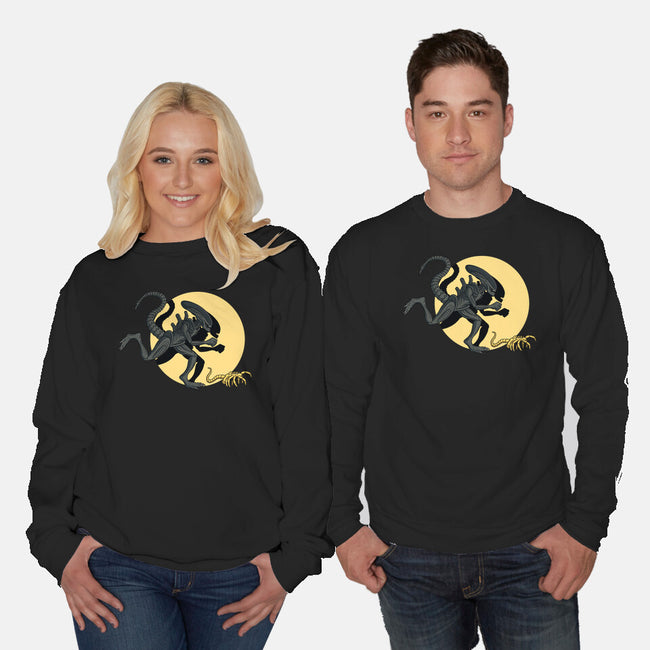 Xenomorph Adventures-unisex crew neck sweatshirt-jasesa