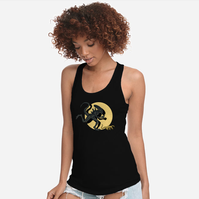 Xenomorph Adventures-womens racerback tank-jasesa