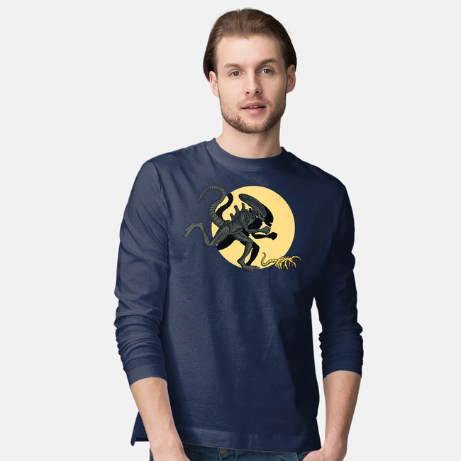 Xenomorph Adventures-mens long sleeved tee-jasesa
