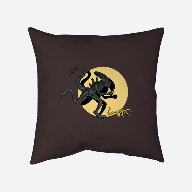 Xenomorph Adventures-none removable cover w insert throw pillow-jasesa