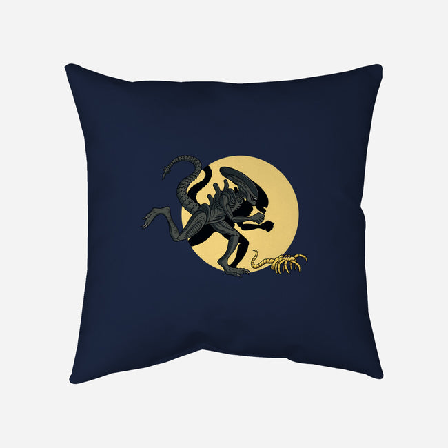 Xenomorph Adventures-none removable cover w insert throw pillow-jasesa